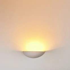 Hofstein Ovalle Wandleuchte Weiß, 1-flammig -Wandleuchten Verkaufsgeschäft ovalle wandleuchte h3266380 do4 8