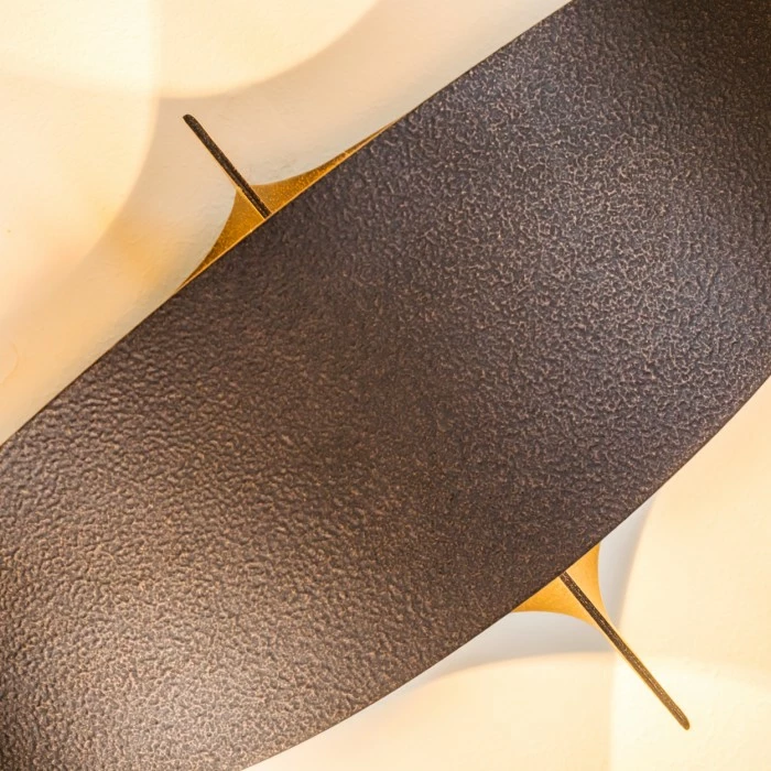 Hofstein Padua Wandleuchte LED Braun, 2-flammig 14 Hofstein Padua Wandleuchte LED Braun, 2-flammig – Bild 14