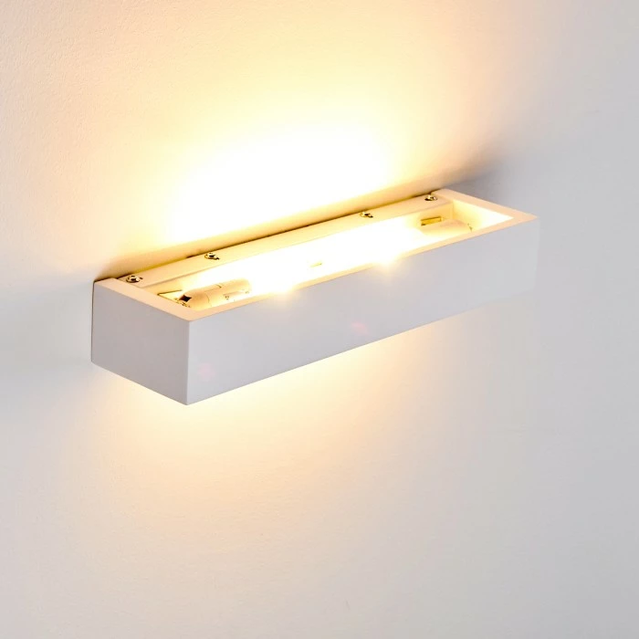 Hofstein Paglia Wandleuchte Weiß, 2-flammig 12 Hofstein Paglia Wandleuchte Weiß, 2-flammig – Bild 12