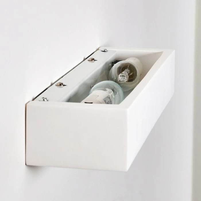 Hofstein Paglia Wandleuchte Weiß, 2-flammig 17 Hofstein Paglia Wandleuchte Weiß, 2-flammig – Bild 17