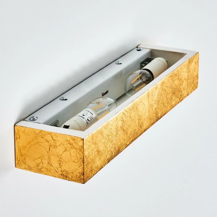 Hofstein Paglia Wandleuchte Gold, 2-flammig 21 Hofstein Paglia Wandleuchte Gold, 2-flammig – Bild 21