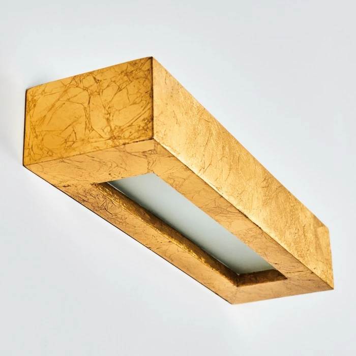 Hofstein Paglia Wandleuchte Gold, 2-flammig 4 Hofstein Paglia Wandleuchte Gold, 2-flammig – Bild 4