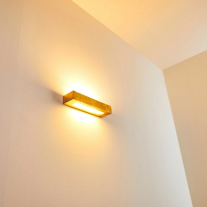 Hofstein Paglia Wandleuchte Gold, 2-flammig 5 Hofstein Paglia Wandleuchte Gold, 2-flammig – Bild 5