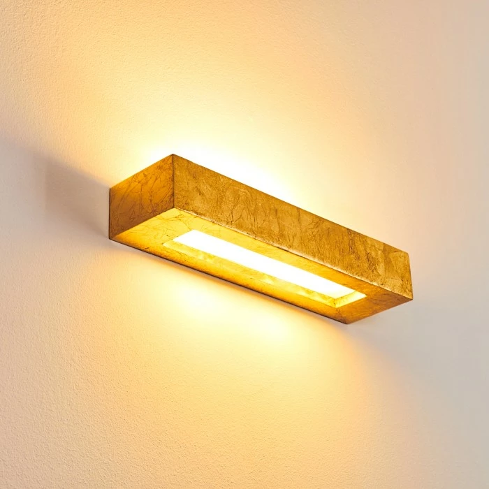 Hofstein Paglia Wandleuchte Gold, 2-flammig 8 Hofstein Paglia Wandleuchte Gold, 2-flammig – Bild 8