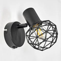 Hofstein Palmira Wandleuchte Schwarz, 1-flammig 17 Hofstein Palmira Wandleuchte Schwarz, 1-flammig -Wandleuchten Verkaufsgeschäft palmira wandleuchte h3384305 7