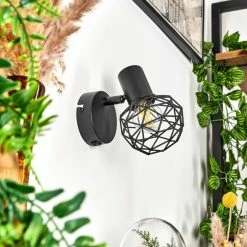 Hofstein Palmira Wandleuchte Schwarz, 1-flammig 19 Hofstein Palmira Wandleuchte Schwarz, 1-flammig -Wandleuchten Verkaufsgeschäft palmira wandleuchte h3384305 9