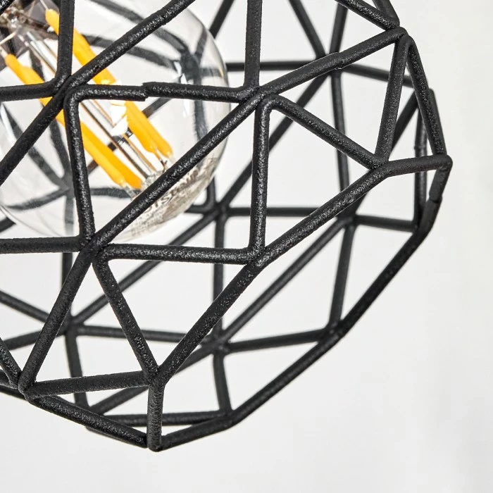 Hofstein Palmira Wandleuchte Schwarz, Kupferfarben, 1-flammig 3 Hofstein Palmira Wandleuchte Schwarz, Kupferfarben, 1-flammig – Bild 3