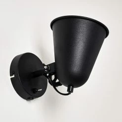Hofstein Pany Wandleuchte Schwarz, 1-flammig -Wandleuchten Verkaufsgeschäft pany wandleuchte h3282793 do1 8