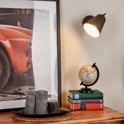 Hofstein Pany Wandleuchte Chrom, Schwarz, 1-flammig 18 Hofstein Pany Wandleuchte Chrom, Schwarz, 1-flammig -Wandleuchten Verkaufsgeschäft pany wandleuchte h3577219 8