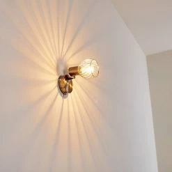 Hofstein Parado Wandleuchte Nickel-Matt, 1-flammig -Wandleuchten Verkaufsgeschäft parado wandleuchte h3095171 do1 2