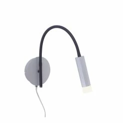 Paul Neuhaus Leuchten Paul Neuhaus PURE-GEMIN Wandleuchte LED Schwarz, Aluminium, 1-flammig -Wandleuchten Verkaufsgeschäft paul neuhaus pure gemin wandleuchte 9012 95 7