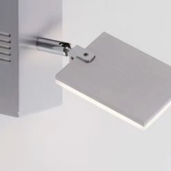 Paul Neuhaus Leuchten Paul Neuhaus PURE-MIRA Wandleuchte LED Aluminium, 1-flammig, Fernbedienung -Wandleuchten Verkaufsgeschäft paul neuhaus pure mira wandleuchte 9353 95 9