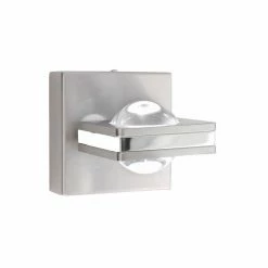 Paul Neuhaus Q-Serie Paul Neuhaus Q-Fisheye Wandleuchte LED Edelstahl, 2-flammig, Fernbedienung, Farbwechsler -Wandleuchten Verkaufsgeschäft paul neuhaus q fisheye wandleuchte 9115 55 13