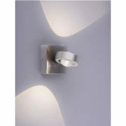 Paul Neuhaus Q-Serie Paul Neuhaus Q-MIA Wandleuchte LED Silber, 2-flammig, Fernbedienung, Farbwechsler -Wandleuchten Verkaufsgeschäft paul neuhaus q mia wandleuchte 9185 55 6