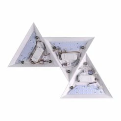 Paul Neuhaus Q-Serie Paul Neuhaus Q-TETRA SATELLIT Wandleuchte LED Nickel-Matt, 1-flammig, Fernbedienung -Wandleuchten Verkaufsgeschäft paul neuhaus q tetra satellit wandleuchte 6832 95 13