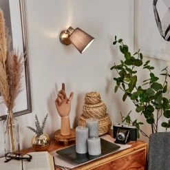 Hofstein Peralonso Wandleuchte Nickel-Matt, 1-flammig -Wandleuchten Verkaufsgeschäft peralonso wandleuchte h3579589 10