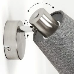 Hofstein Peralonso Wandleuchte Nickel-Matt, 1-flammig -Wandleuchten Verkaufsgeschäft peralonso wandleuchte h3579589 5