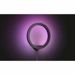Philips Leuchten Philips Hue Ambiance White & Color Sana Wandleuchte LED Schwarz, 1-flammig, Farbwechsler -Wandleuchten Verkaufsgeschäft philips hue ambiance white color sana wandleuchte 8718696174531 6