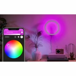 Philips Leuchten Philips Hue Ambiance White & Color Sana Wandleuchte LED Wei&szlig;, 1-flammig, Farbwechsler -Wandleuchten Verkaufsgeschäft philips hue ambiance white color sana wandleuchte 8718696174548 11