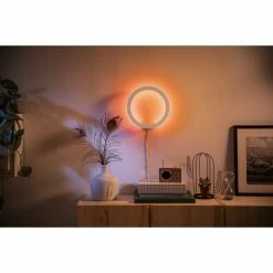 Philips Leuchten Philips Hue Ambiance White & Color Sana Wandleuchte LED Wei&szlig;, 1-flammig, Farbwechsler -Wandleuchten Verkaufsgeschäft philips hue ambiance white color sana wandleuchte 8718696174548 3