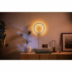Philips Leuchten Philips Hue Ambiance White & Color Sana Wandleuchte LED Wei&szlig;, 1-flammig, Farbwechsler -Wandleuchten Verkaufsgeschäft philips hue ambiance white color sana wandleuchte 8718696174548 6