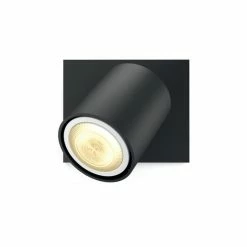 Philips Leuchten Philips Hue White Ambiance Runner Wandspot Basis LED Schwarz, 1-flammig -Wandleuchten Verkaufsgeschäft philips hue white ambiance runner wandspot basis 8718696175354 10