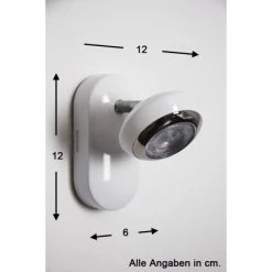 Philips Leuchten Philips SEPIA Aufbauspot LED Weiß, 1-flammig