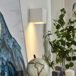 Hofstein Piceno Wandleuchte Wei&szlig;, mit handels&uuml;blichen Farben bemalbar, 1-flammig -Wandleuchten Verkaufsgeschäft piceno wandleuchte h3600894 8