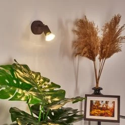 Hofstein Planes Wandleuchte LED Rostfarben, 1-flammig -Wandleuchten Verkaufsgeschäft planes wandleuchte h3383681 6