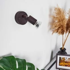 Hofstein Planes Wandleuchte LED Rostfarben, 1-flammig -Wandleuchten Verkaufsgeschäft planes wandleuchte h3383681 8