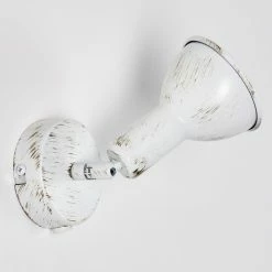 Hofstein Polmak Wandspot Wei&szlig;, Gold, 1-flammig -Wandleuchten Verkaufsgeschäft polmak wandspot h3092323 do1 12