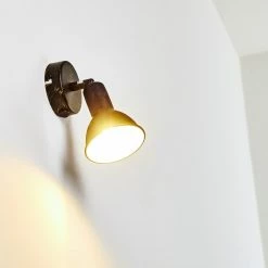 Hofstein Polmak Wandspot Schwarz-Gold, 1-flammig -Wandleuchten Verkaufsgeschäft polmak wandspot h3092347 do1 10