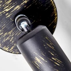 Hofstein Polmak Wandspot Schwarz-Gold, 1-flammig -Wandleuchten Verkaufsgeschäft polmak wandspot h3092347 do1 18