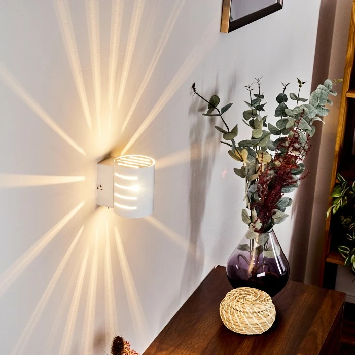 Hofstein Ponte Wandleuchte Weiß, 1-flammig 1 Hofstein Ponte Wandleuchte Weiß, 1-flammig