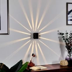 Hofstein Ponte Wandleuchte Schwarz, 1-flammig -Wandleuchten Verkaufsgeschäft ponte wandleuchte h3398784 8