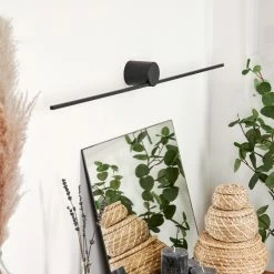 Hofstein Puharila Wandleuchte LED Schwarz, 1-flammig -Wandleuchten Verkaufsgeschäft puharila wandleuchte h3580332 4