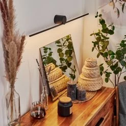 Hofstein Puharila Wandleuchte LED Schwarz, 1-flammig -Wandleuchten Verkaufsgeschäft puharila wandleuchte h3580332 6