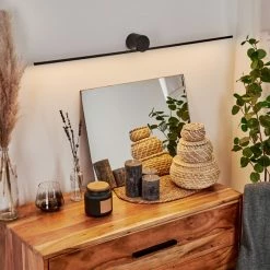 Hofstein Puharila Wandleuchte LED Schwarz, 1-flammig -Wandleuchten Verkaufsgeschäft puharila wandleuchte h3580332 8