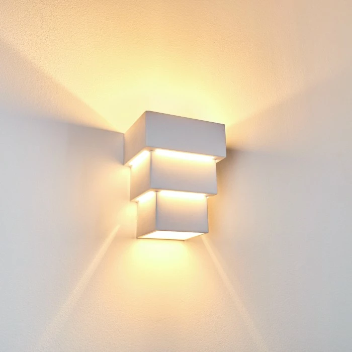 Hofstein Putina Wandleuchte Weiß, 1-flammig 17 Hofstein Putina Wandleuchte Weiß, 1-flammig – Bild 17