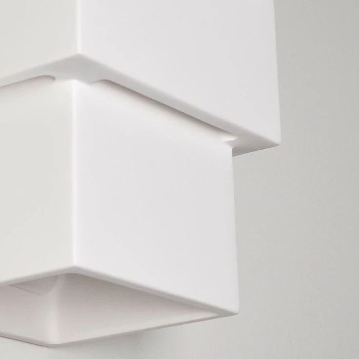 Hofstein Putina Wandleuchte Weiß, 1-flammig 10 Hofstein Putina Wandleuchte Weiß, 1-flammig – Bild 10