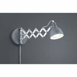 Reality SCISSOR Wandleuchte Grau, 1-flammig