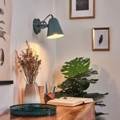 Hofstein Red Wandleuchte T&uuml;rkis, 1-flammig -Wandleuchten Verkaufsgeschäft red wandleuchte h3411445 6