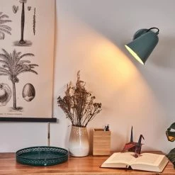 Hofstein Red Wandleuchte T&uuml;rkis, 1-flammig -Wandleuchten Verkaufsgeschäft red wandleuchte h3411445 8