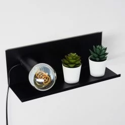 Hofstein Reftele Wandleuchte Schwarz, 1-flammig -Wandleuchten Verkaufsgeschäft reftele wandleuchte h3363201 5