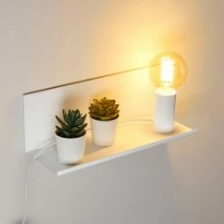 Hofstein Reftele Wandleuchte Weiß, 1-flammig -Wandleuchten Verkaufsgeschäft reftele wandleuchte h3363218 2