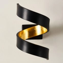 Hofstein Rezat Wandleuchte LED Schwarz-Gold, 1-flammig 27 Hofstein Rezat Wandleuchte LED Schwarz-Gold, 1-flammig -Wandleuchten Verkaufsgeschäft rezat wandleuchte h3307236 8