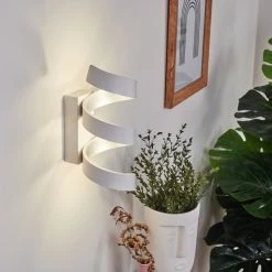 Hofstein Rezat Wandleuchte LED Weiß, 3-flammig -Wandleuchten Verkaufsgeschäft rezat wandleuchte h3416242 10