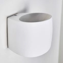 Hofstein Rho Wandleuchte Weiß, 1-flammig -Wandleuchten Verkaufsgeschäft rho wandleuchte h169446 do4 15