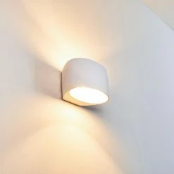 Hofstein Rho Wandleuchte Weiß, 1-flammig -Wandleuchten Verkaufsgeschäft rho wandleuchte h169446 do4 2