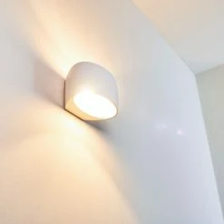 Hofstein Rho Wandleuchte Weiß, 1-flammig -Wandleuchten Verkaufsgeschäft rho wandleuchte h169446 do4 7